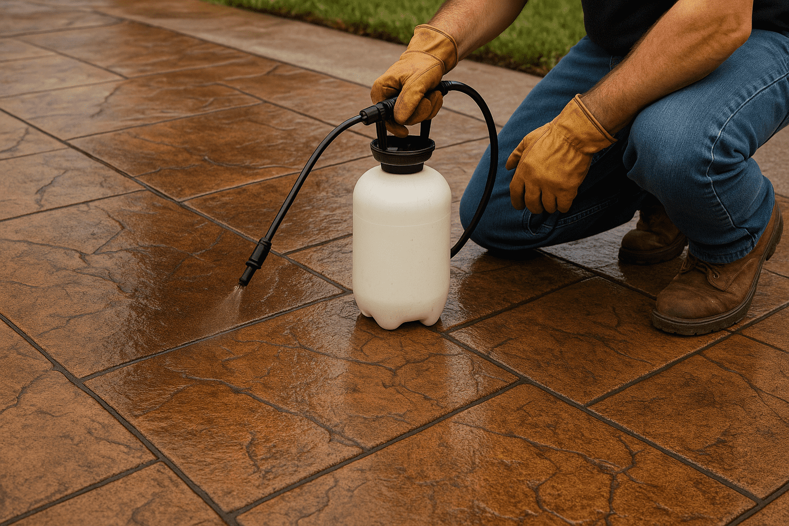 Concrete Sealing Artistry